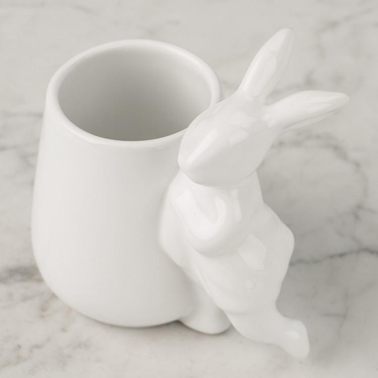Стакан для зубных щёток с кроликом 2 Rabbit Toothbrushes Glass 2