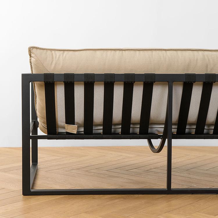 Двухместный садовый диван Риф Reef 2 Seater, Black