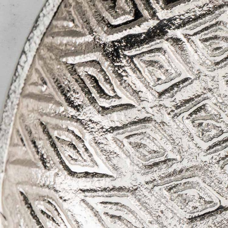 Подставка для мелочей и украшений серебряного цвета Ананас Trinket Tray Silver Pineapple