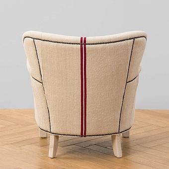 Кресло Turner Armchair хлопок Old Flour Bag 4