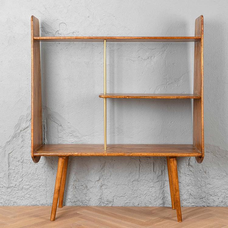 Стеллаж из дерева манго Чаринг Кросс Charing Cross Bookcase Mango Wood