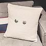 Декоративная подушка 85 Cushion With Grey Pearl Buttons