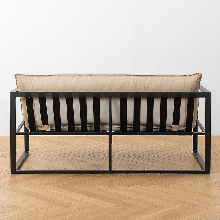 Двухместный садовый диван Риф Reef 2 Seater, Black