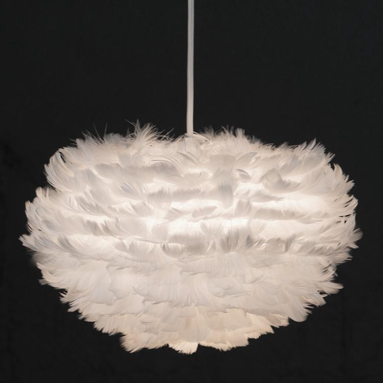 Подвесной светильник Эос на белом проводе, S Eos Hanging Lamp With White Cord Mini