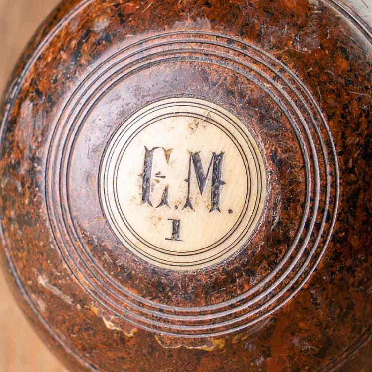 Винтажный мяч для игры в крокет 12 Vintage Croquet Ball 12