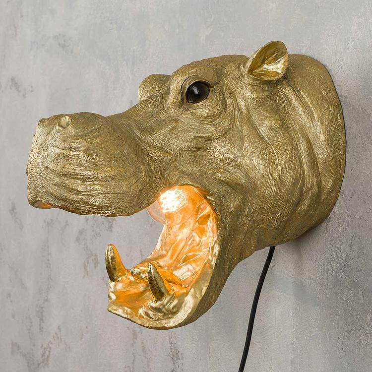 Бра Бегемот Патти Wall Lamp Hippopotamus Patty