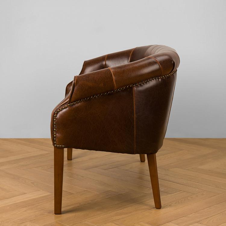 Двухместный диван Маршал, янтарный дуб Marshall 2 Seater, Oak Dark Amber