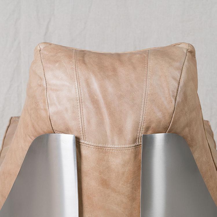 Кресло Новис, матовая сталь Nowis 1 Seater, Brushed Steel