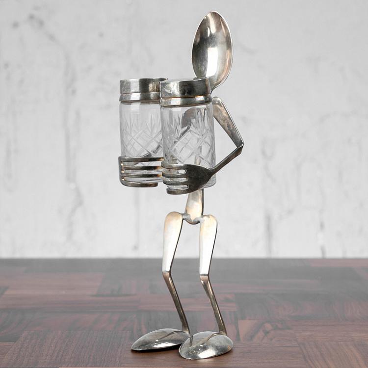 Набор для специй Мистер Перец Set Of 2 Salt And Pepper Mister Pepper