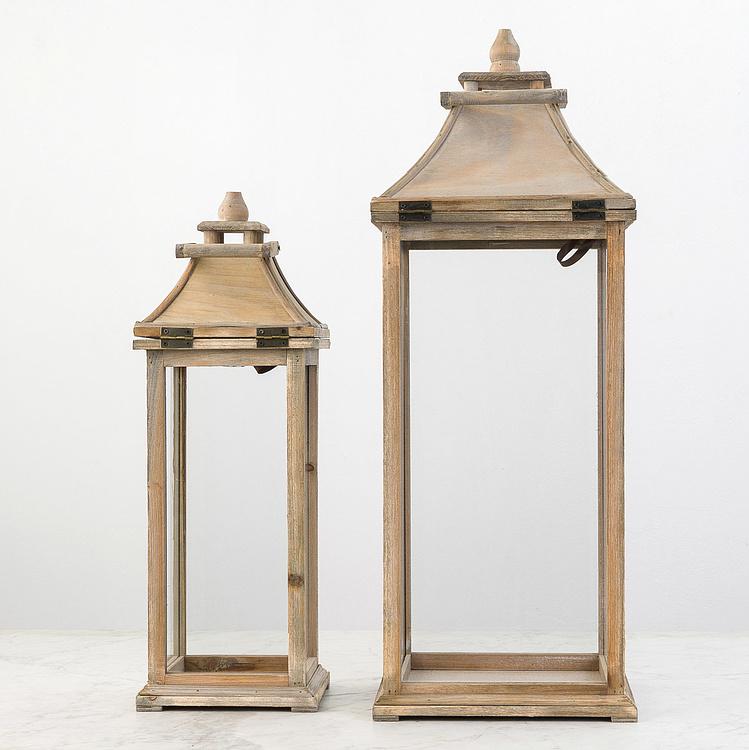 Набор из двух подсвечников-фонарей Ивона Set Of 2 Garden Candle Lanterns Ivona