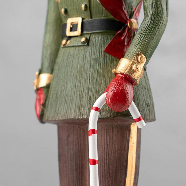 Статуэтка Баран с леденцом Figure Ram With Candy Cane 32 cm