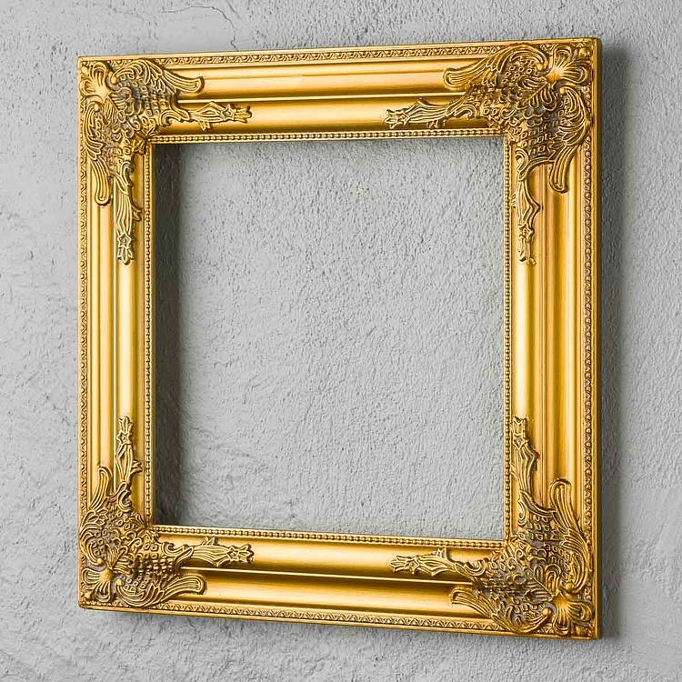 Декоративная золотистая рама Барокко Baroque Frame Gold