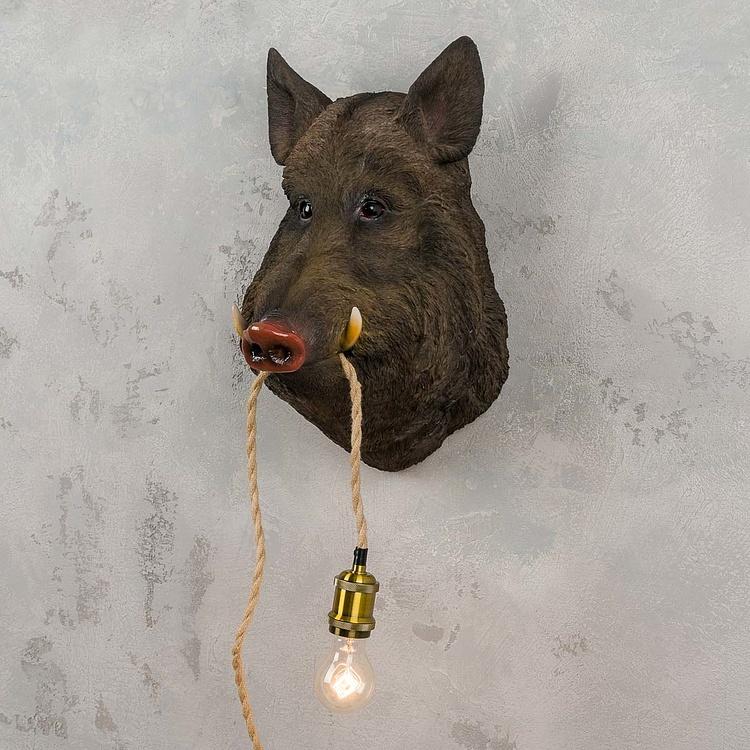 Бра Вепрь Уилли Wall Lamp Boar Willy