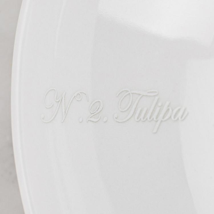 Суповая тарелка Белое на Белом Bianco And Bianco Soup Plate