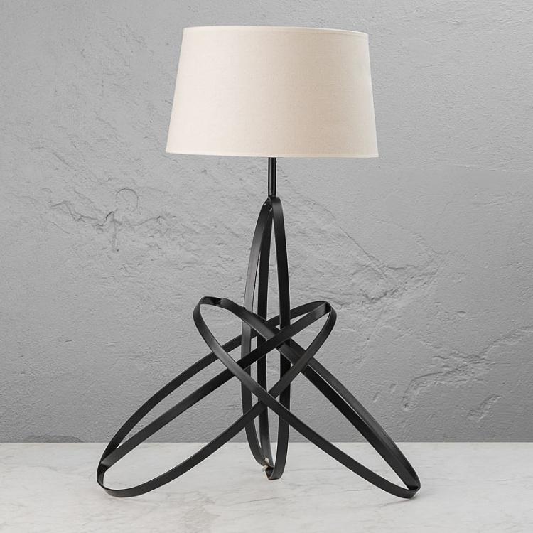 Настольная лампа Орбита, чёрное железо L2 Orbit Table Lamp Iron Black
