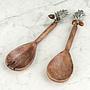 Набор из 2-х салатных ложек Set Of 2 Salad Servers Holly