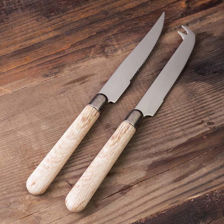 Большой нож для сыра Французский дуб Large Cheese Knife French Oak