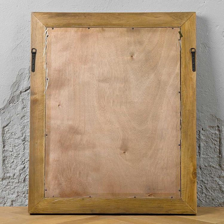 Картина-принт Карта Лос-Анджелеса, рама из высветленного дуба Classic Map Los Angeles, Weathered Oak