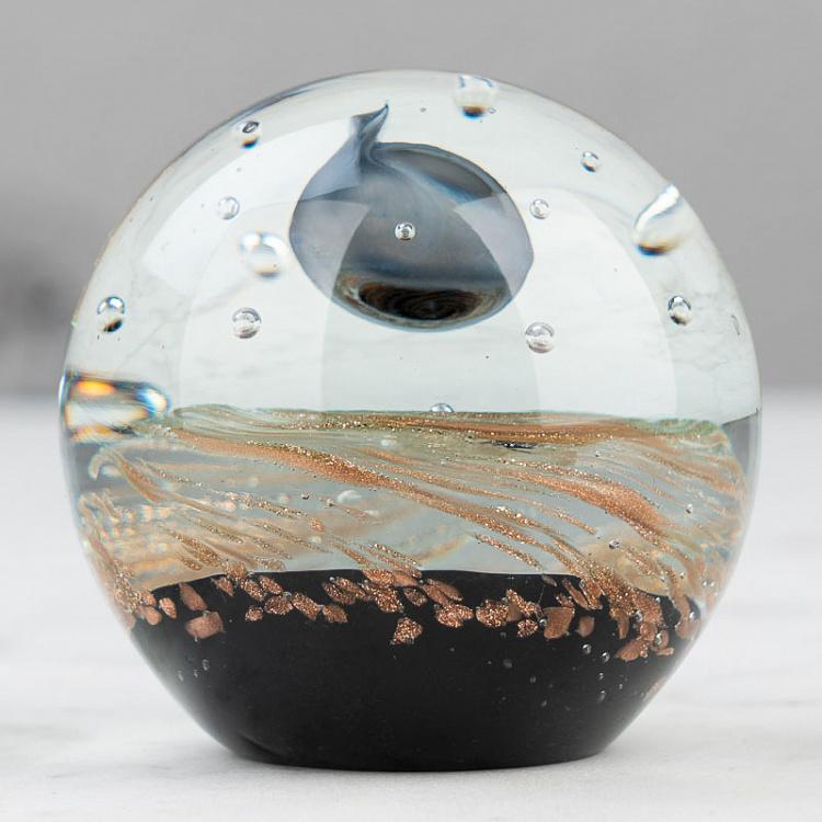 Пресс-папье Галактика Glass Paperweight Galaxy
