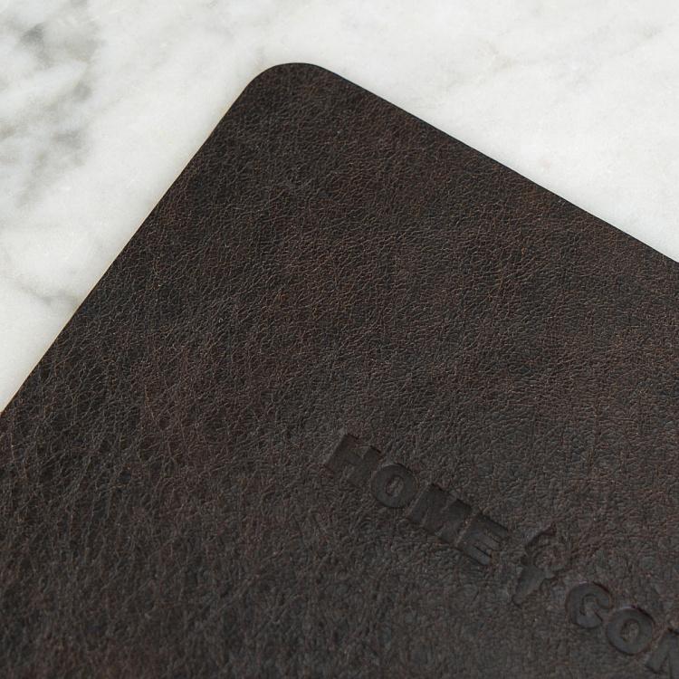 Кожаный коврик для кружки Home Concept Working Station Leather Pad Small