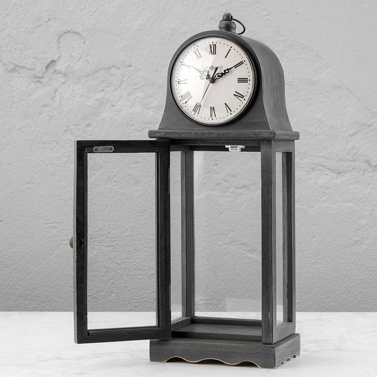 Настольные часы с дверцей Clock On Stand With Display