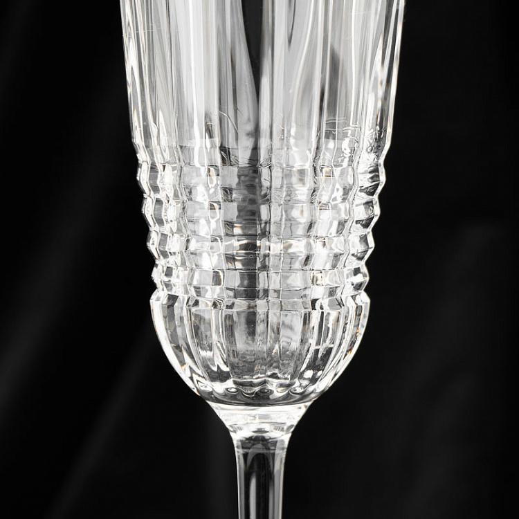 Бокал для шампанского с золотым ободком Рандеву Rendez-Vous Champagne Glass With Golden Rim