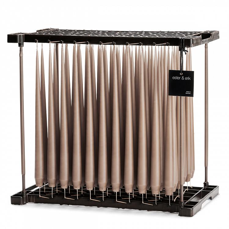 Парафиновая свеча конусная матовая Taper Candle Matt