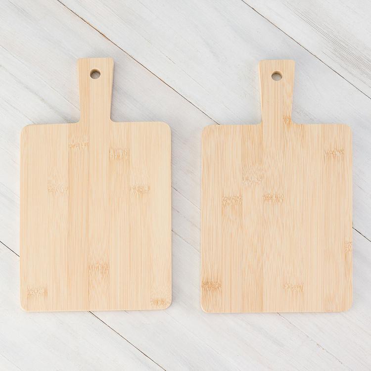 Набор из двух сервировочных досок Солнечные закуски, L Set Of 2 Serving Boards Large Tapas Soleil