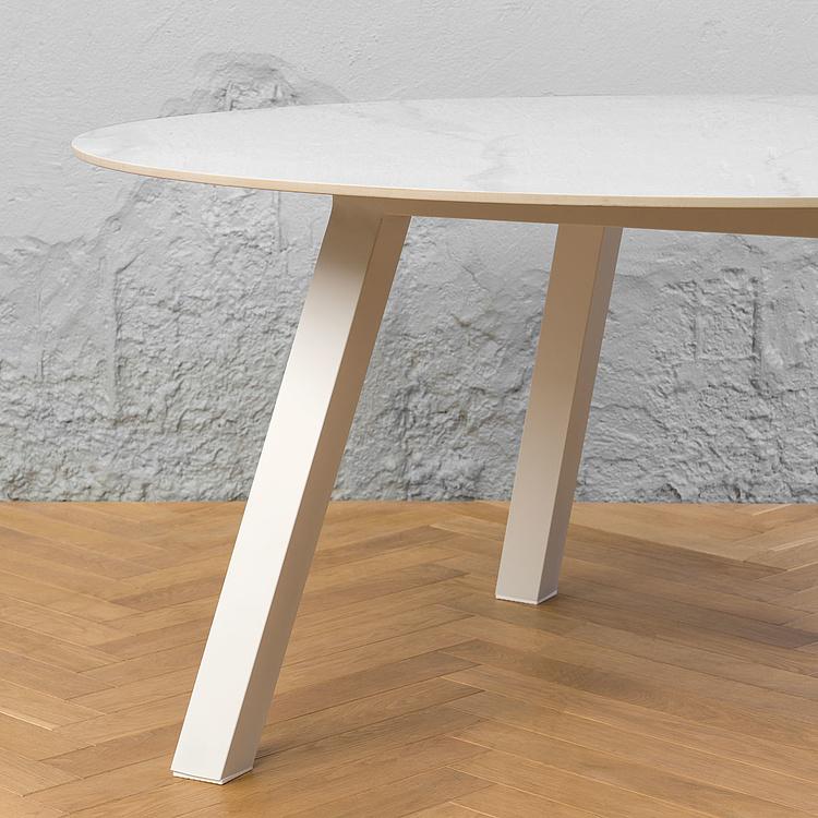 Садовый круглый обеденный стол Рози Rosi Round Dining Table