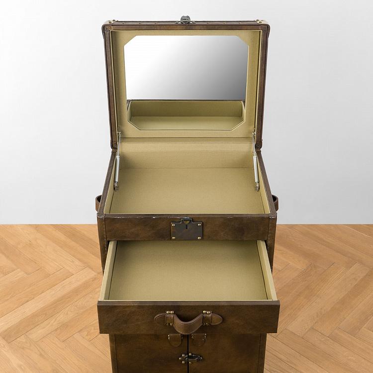 Барный шкаф-сундук Вояж Voyage Chest Sideboard RM