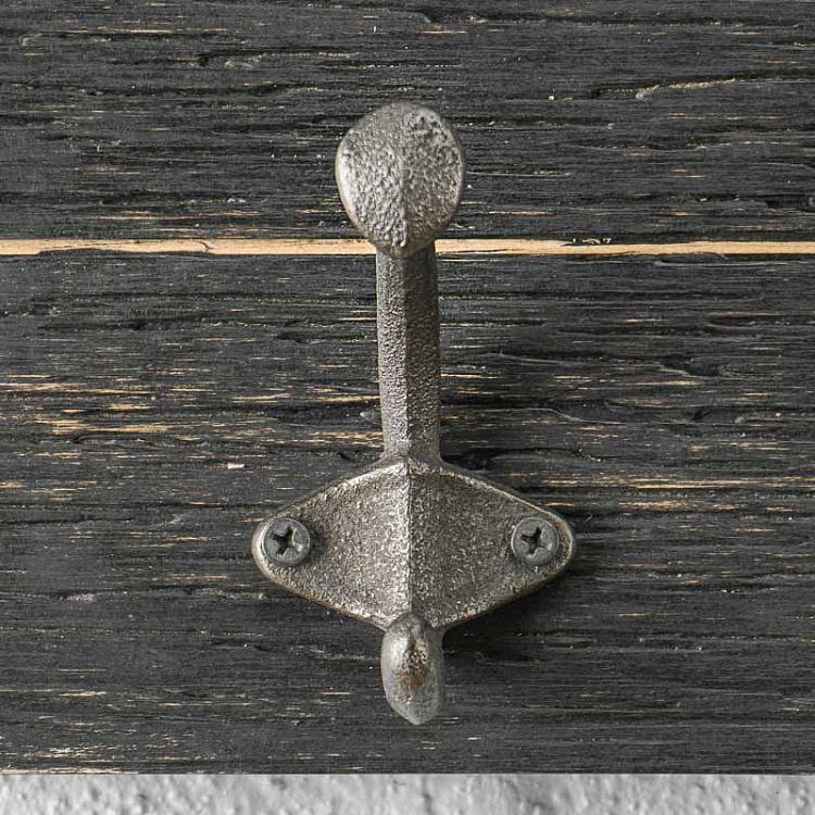 Четырёхместная настенная вешалка Добро пожаловать Welcome Coat Holder With 4 Hooks