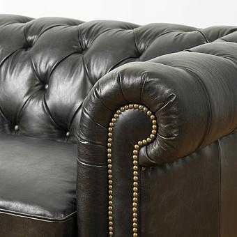 Трёхместный диван Regent 3 Seater RM натуральная кожа Old Kaprys