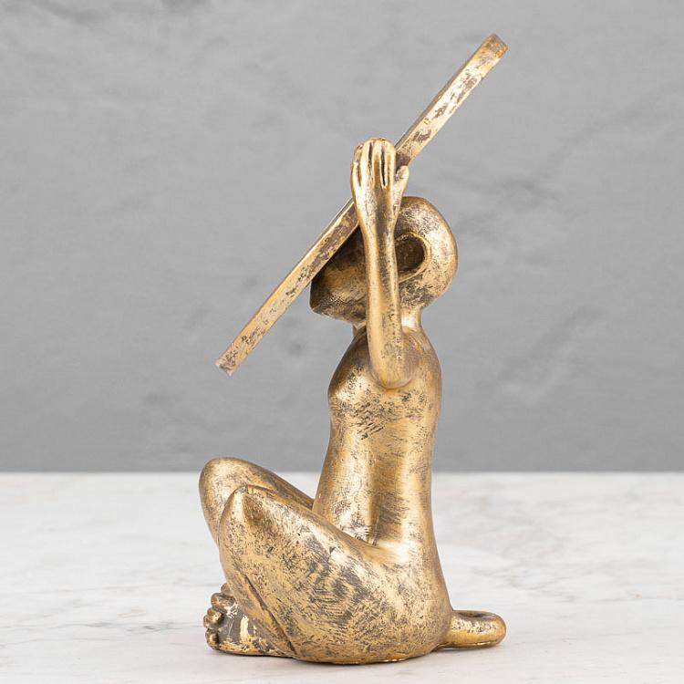 Настольное зеркало Обезьяна с ношей Monkey Holding Mirror