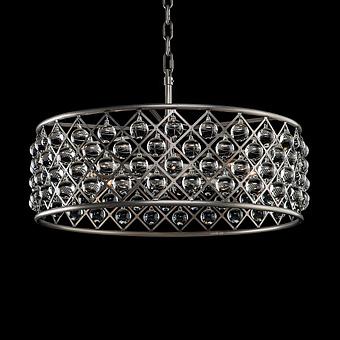 Zig Zag Hoop Pendant Medium