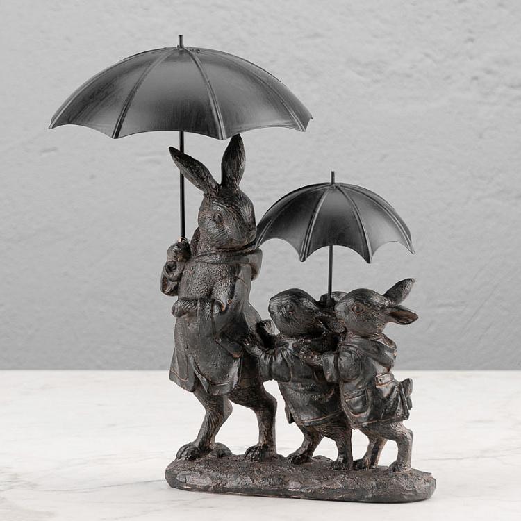 Статуэтка Крольчиха с крольчатами Deco Rabbit With Kids