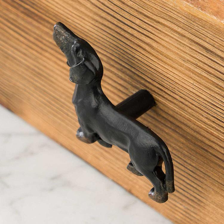 Мебельная ручка Такса Teckel Dog Knob