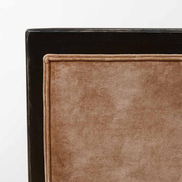 Кресло бархатное Сафари Embroidered Armchair