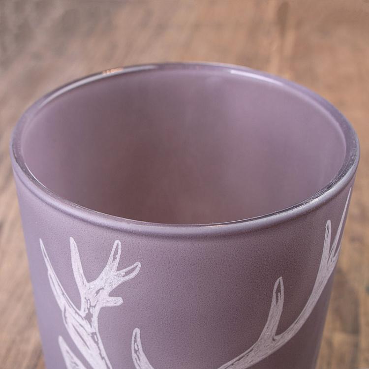 Подсвечник Голова оленя Candleholder Dark Grey Deerhead