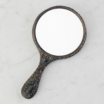 Hand Mirror Black Patina