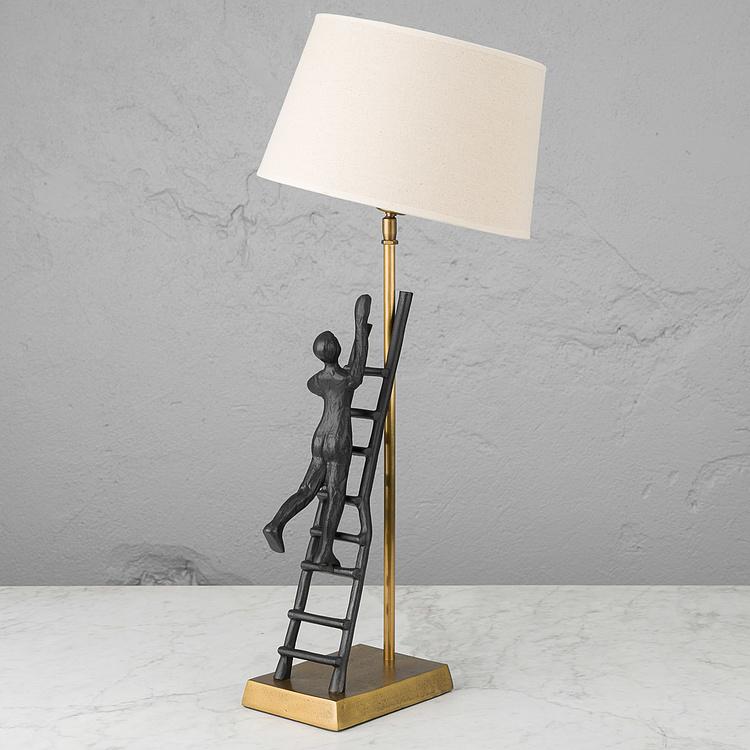 Настольная лампа с абажуром Фонарщик Falotier Lamp With Shade