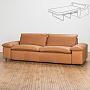 Раскладной трёхместный диван Christopher 3 Seater Bed