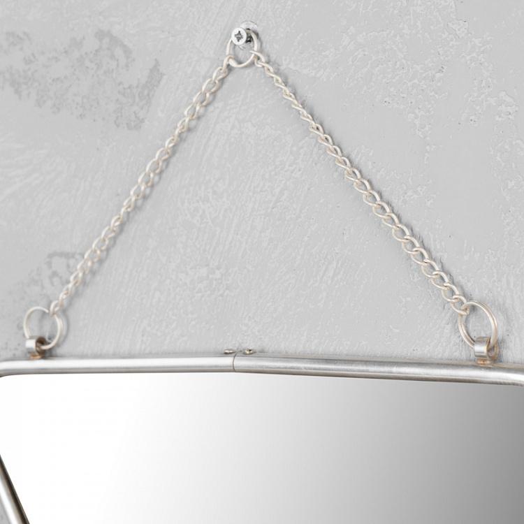 Треугольное зеркало с цепью-подвесом Single Mirror With Chain