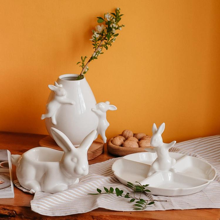 Менажница Кролик-озорник Serving Dish Naughty Rabbit