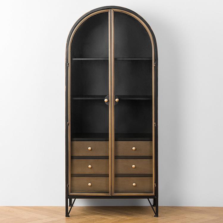 Сервант с двумя дверцами и шестью ящиками Уолтон Walton 2 Doors Cabinet With 6 Drawers