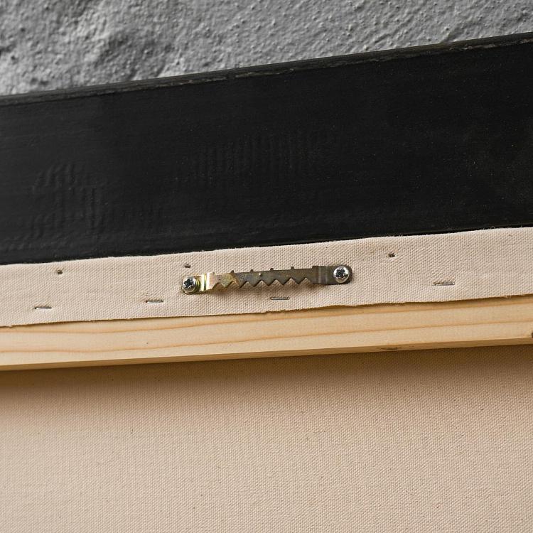 Картина-олеография в чёрно-золотой раме Сэр Фрэнсис Дрейк на борту Мести Sir Francis Drake On Board The Revenge, ANTB Frame