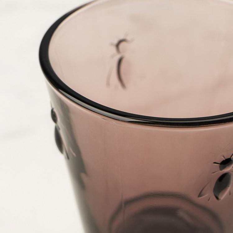 Пурпурный низкий стакан Пчёлы Abeille Aubergine Gobelet