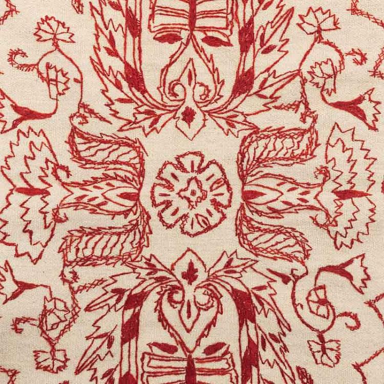 Безворсовый ковёр Килим Аддис Абеба красный Kilim Addis Ababa Red