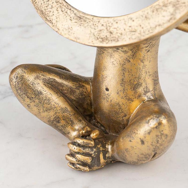 Настольное зеркало Обезьяна с ношей Monkey Holding Mirror