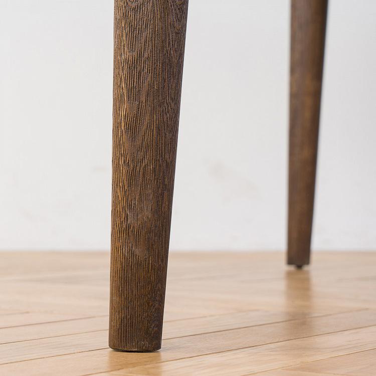 Квадратный обеденный стол Стоунпит, тёмно-коричневые ножки F310 Stonepiet Square Dining Table, Brushed Dark Brown Oak