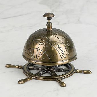 Captain Golden Desk Bell